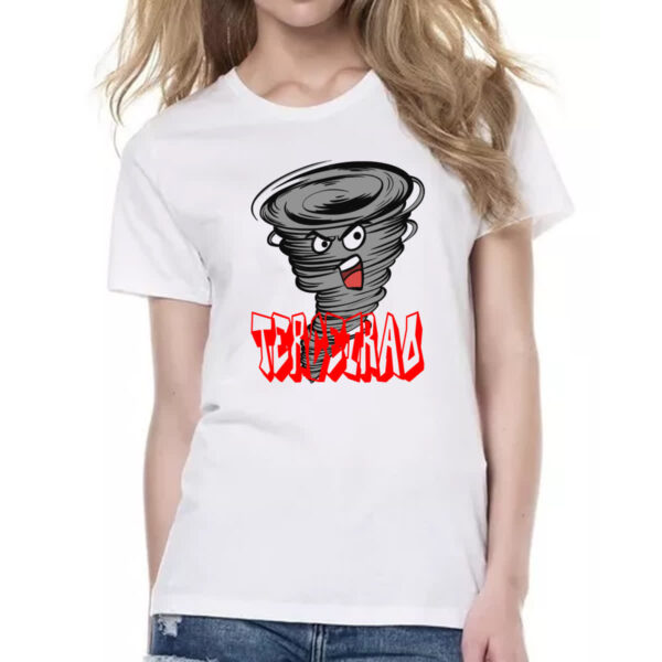 Camiseta Baby Look Terceirao Furacao - Imagem 2