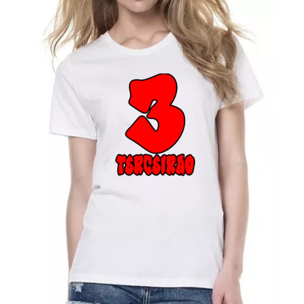 Camiseta Baby Look Terceirao Grafite art - Imagem 2
