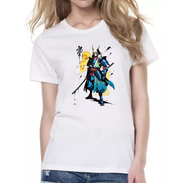 Camiseta Baby Look Samurai Morto Vivo - Imagem 2