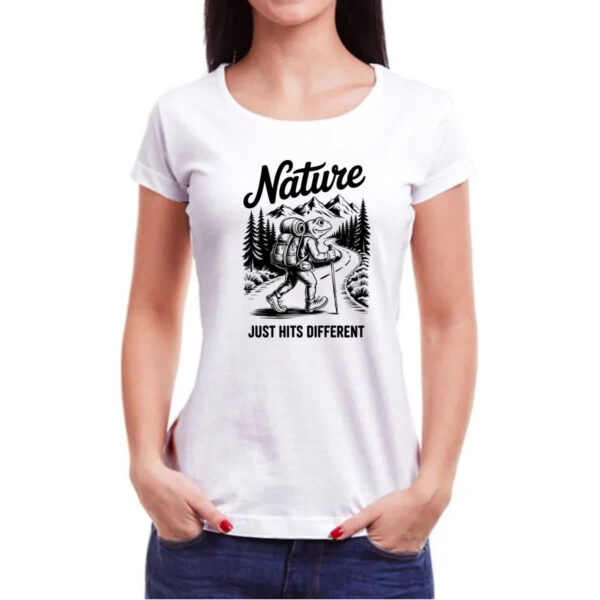 Camiseta Baby Look Sapo Aventureiro - Imagem 3