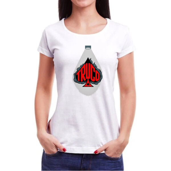 Camiseta Baby Look Truco holofote - Imagem 3