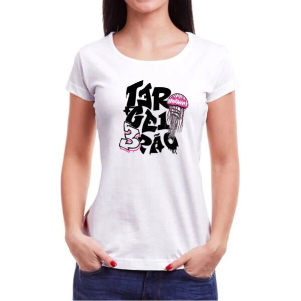 Camiseta Baby Look Terceirao Agua viva - Imagem 3