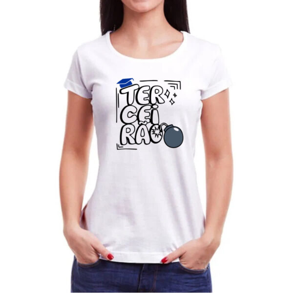 Camiseta Baby Look Terceirao Bomba - Imagem 3
