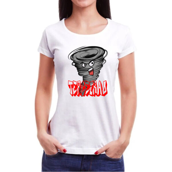 Camiseta Baby Look Terceirao Furacao - Imagem 3