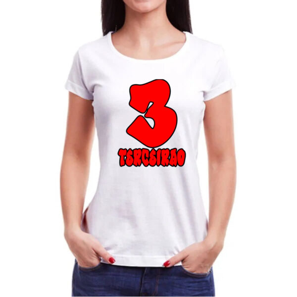 Camiseta Baby Look Terceirao Grafite art - Imagem 3