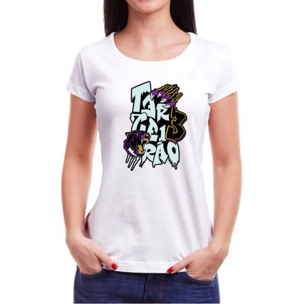 Camiseta Baby Look Terceirao Pantera Negra - Imagem 3