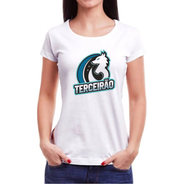 Camiseta Baby Look Terceirao Raposa - Imagem 3
