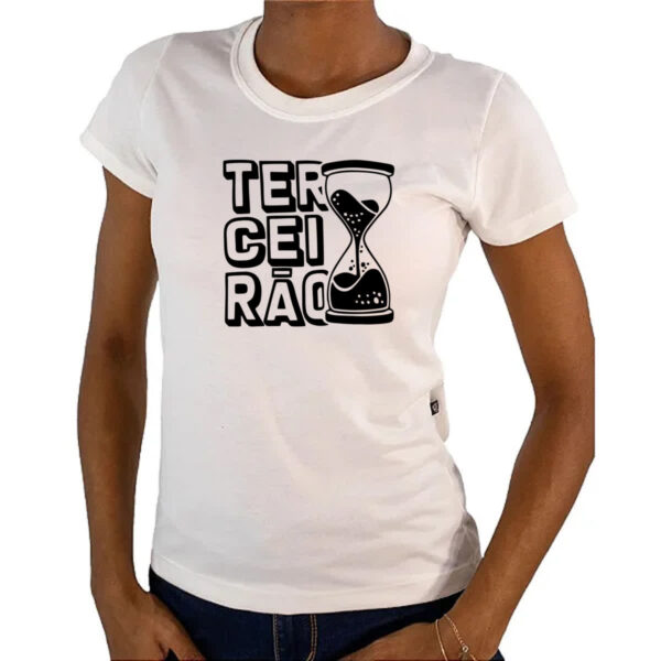 Camiseta Baby Look Terceirao Ampulheta - Imagem 4