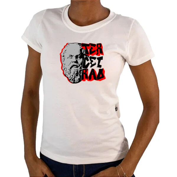Camiseta Baby Look Terceirao Filosofia - Imagem 4