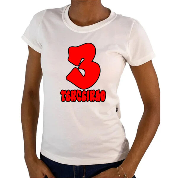 Camiseta Baby Look Terceirao Grafite art - Imagem 4