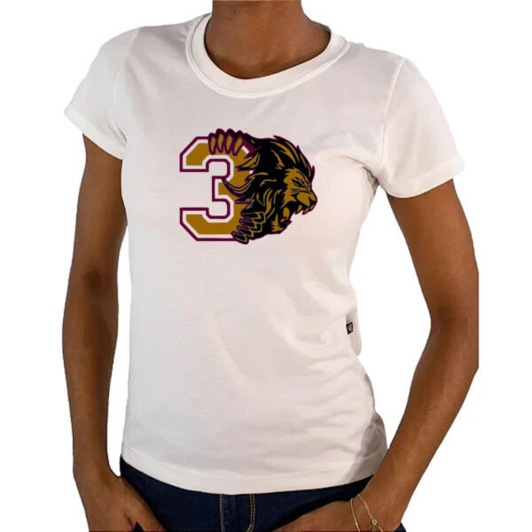 Camiseta Baby Look Terceirao Leao - Imagem 4