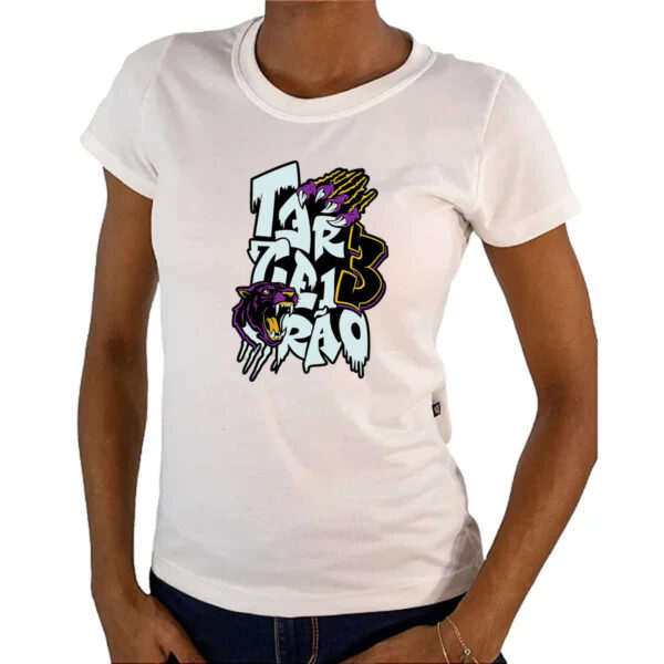 Camiseta Baby Look Terceirao Pantera Negra - Imagem 4