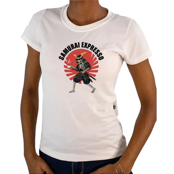 Camiseta Baby Look Samurai Expresso - Imagem 4
