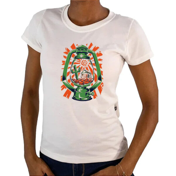 Camiseta Baby Look Lampiao do Sertao - Imagem 4
