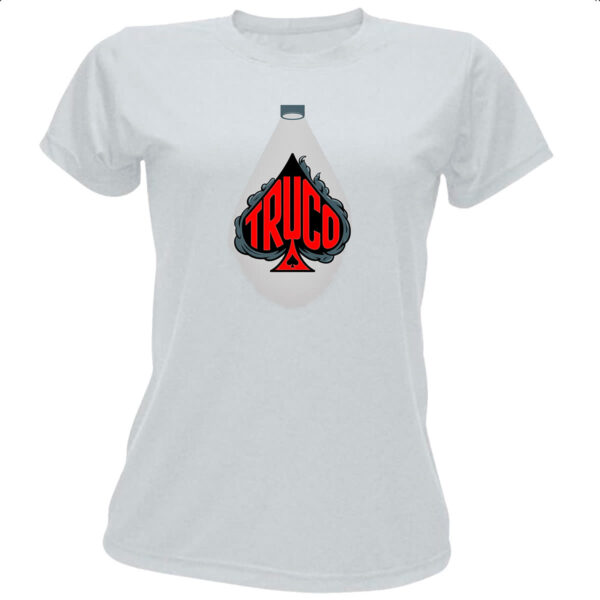 Camiseta Baby Look Truco holofote