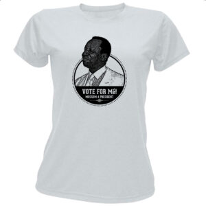 Camiseta Baby Look Vote no Me Mussum Meme