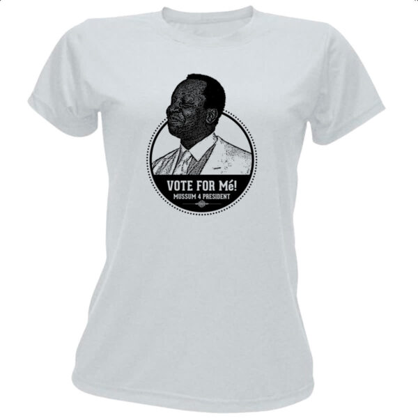 Camiseta Baby Look Vote no Me Mussum Meme