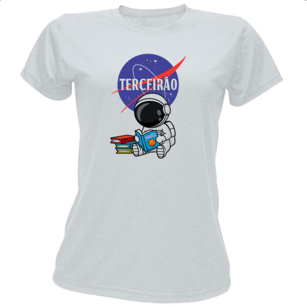 Camiseta Baby Look Terceirao Astronauta