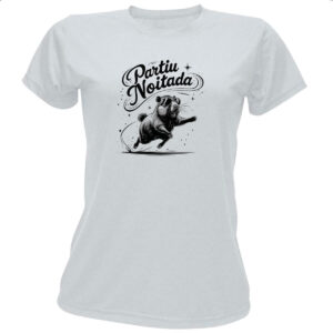 Camiseta Baby Look Partiu Noitada Capivara