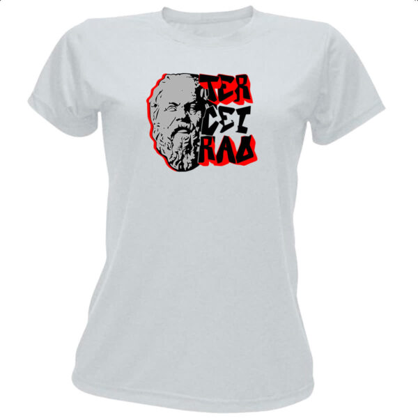 Camiseta Baby Look Terceirao Filosofia