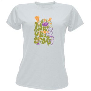 Camiseta Baby Look Terceirao Grafite cerebro