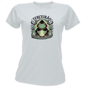 Camiseta Baby Look Terceirao Sapo Mago