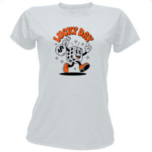 Camiseta Baby Look Dia de sorte