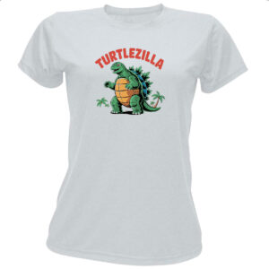 Camiseta Baby Look Turtlezilla