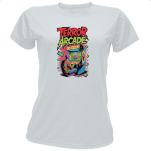 Camiseta Baby Look Terror Arcade