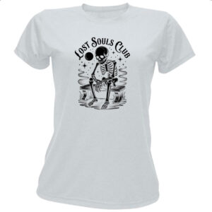 Camiseta Baby Look Caveira Lost Souls Club