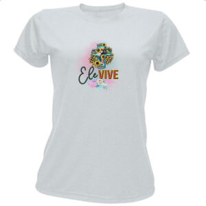 Camiseta Baby Look Gospel Ele vive