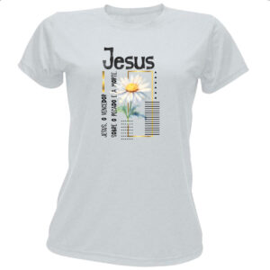 Camiseta Baby Look Gospel Jesus o vencedor