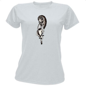 Camiseta Baby Look India Nativa Americada