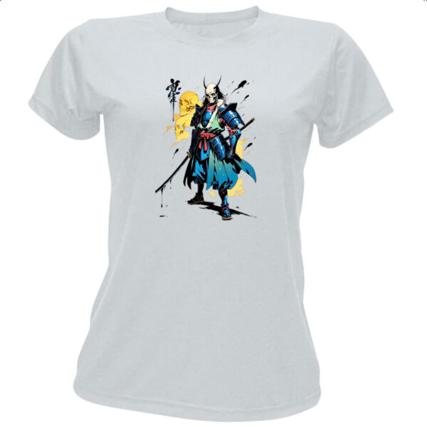 Camiseta Baby Look Samurai Morto Vivo