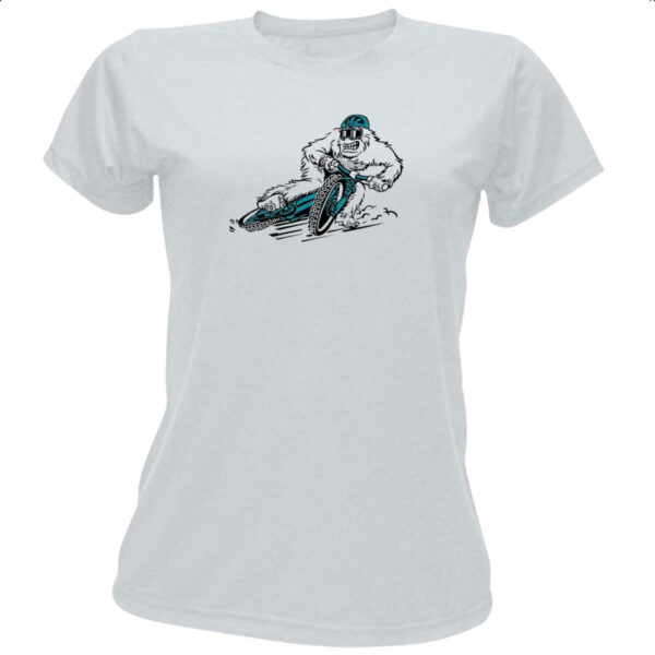 Camiseta Baby Look Yeti na BMX