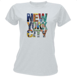 Camiseta Baby Look New York City Elementos