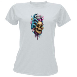 Camiseta Baby Look Aerosol da Morte