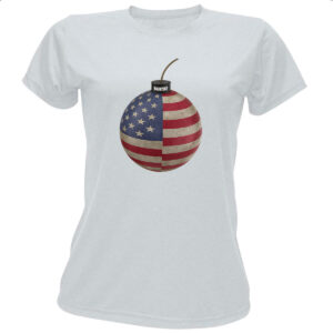 Camiseta Baby Look Meme Bomba EUA Magnitsky