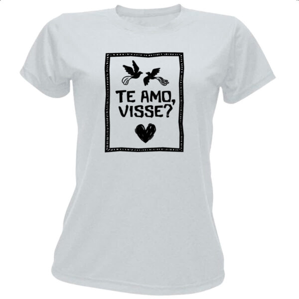 Camiseta Baby Look Nordeste Te Amo Visse