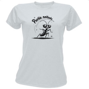 Camiseta Baby Look Partiu Noitada Grilo
