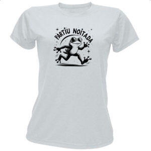 Camiseta Baby Look Partiu Noitada Sapo