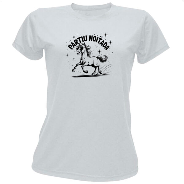 Camiseta Baby Look Partiu Noitada Cavalo