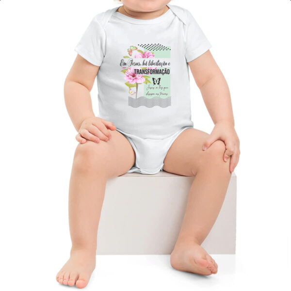 Body infantil Gospel Jesus transformacao - Imagem 2
