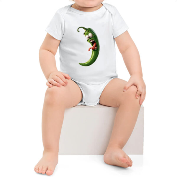 Body infantil Pimenta Verde Travessa - Imagem 2