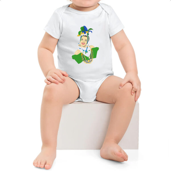 Body infantil Carmen Miranda Ilustracao - Imagem 2