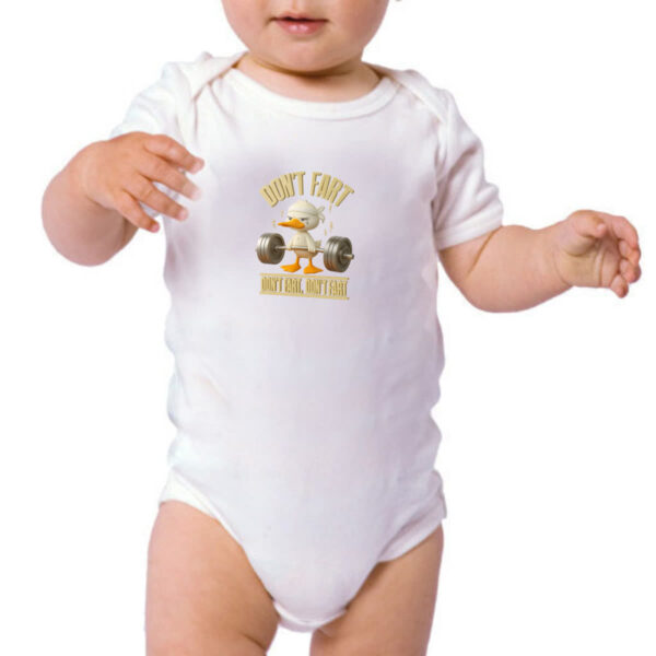 Body infantil Pato Dont Fart - Imagem 3
