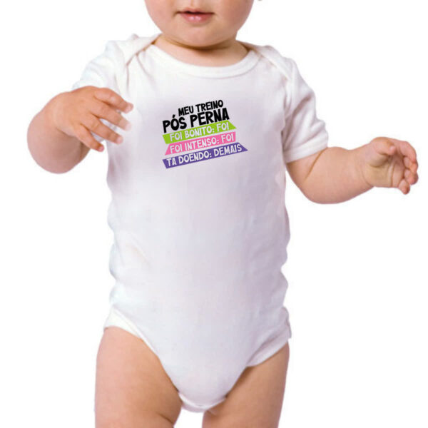 Body infantil Meu treino pos perna doi demais - Imagem 3