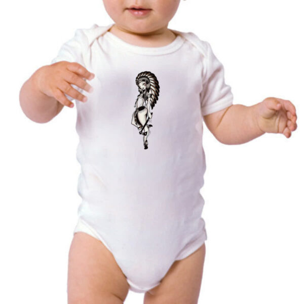 Body infantil India Nativa Americada - Imagem 3