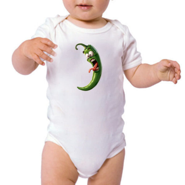 Body infantil Pimenta Verde Travessa - Imagem 3