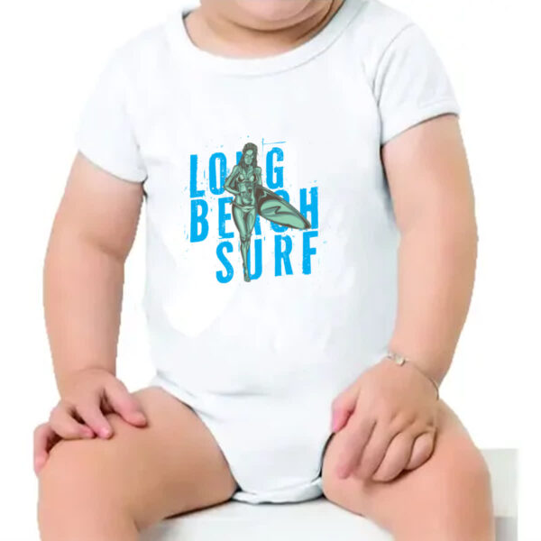Body infantil Long Beach Surf - Imagem 4